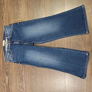 ❤️ NWOT! FLYING MONKEY (BUCKLE / BKE) HIGH RISE WIDE LEG CROP JEANS, 10 (30)